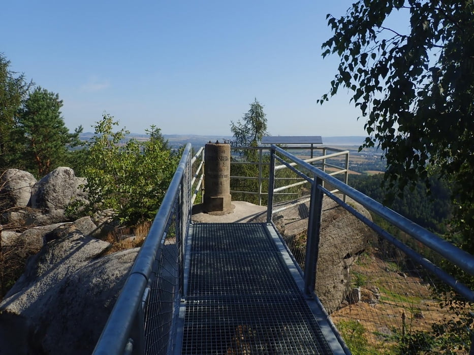 Oybin - Fuchskanzel - Pfaffenstein