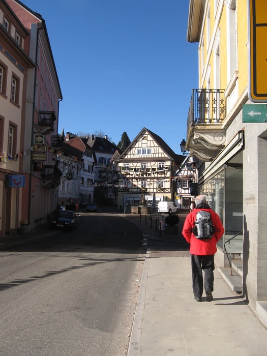 von Gernsbach nach Baden-Baden auf dem Weinsteig
