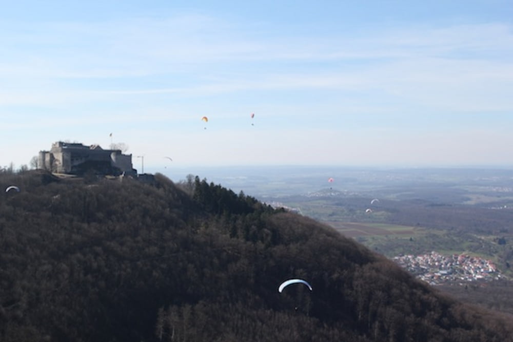 kleine wanderung zum hohenneuffen