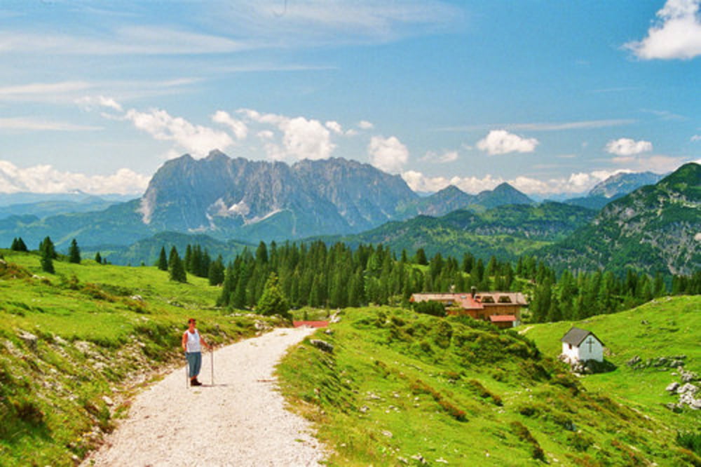 Mountainbiketour auf die Eggenalm, Straubinger Haus