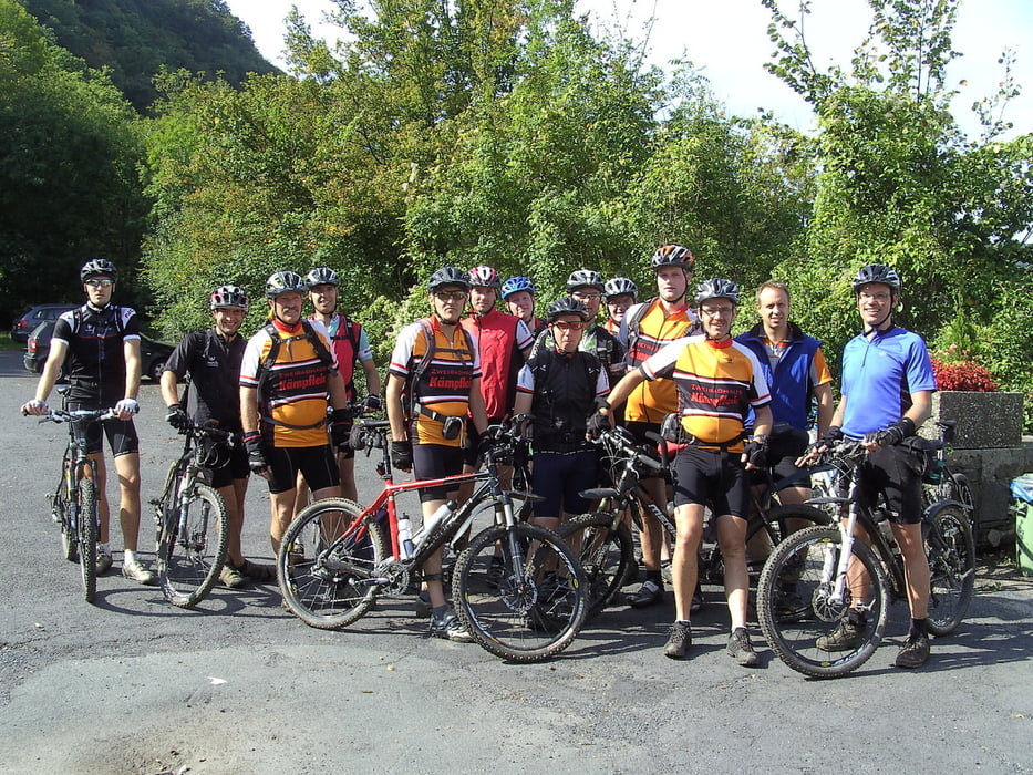 Lahnhöhenweg links ab Balduinstein Tag 1