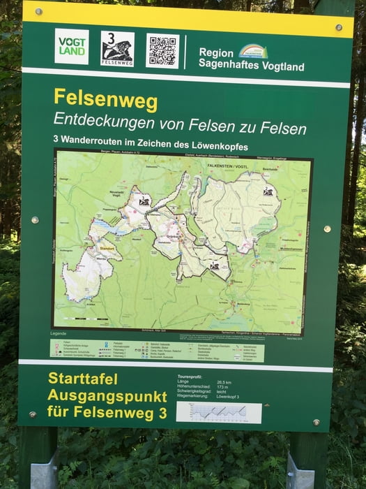 Felsenweg 3 Werda Korna Falkenstein Grünbach