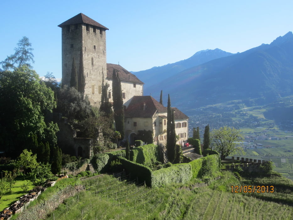 Meraner Burgenrunde(ca. 15 Stk.)-Rundkurs-ohne Trail