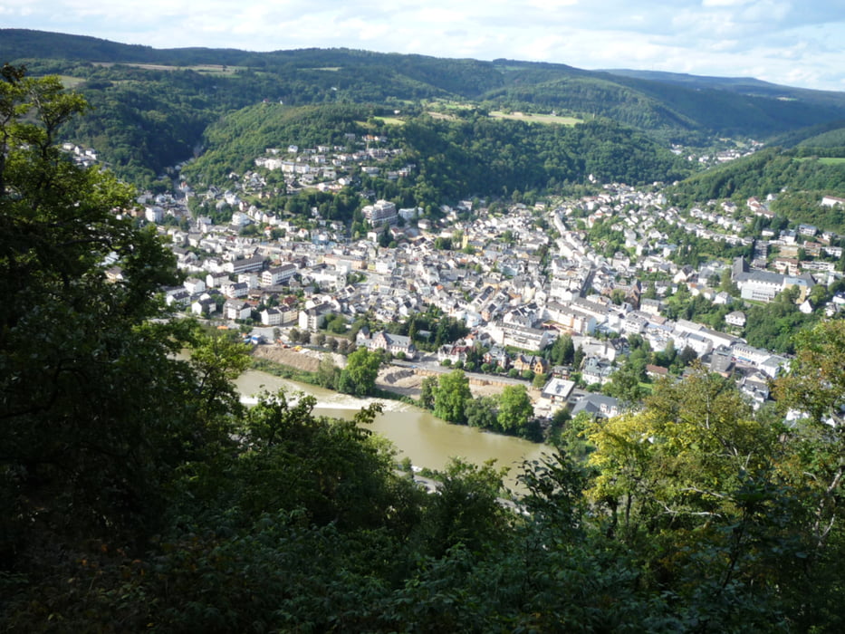 Schweizertal 2 - Rückweg Lahnhöhenweg  ü. Nievern - Wiesbach Uphill