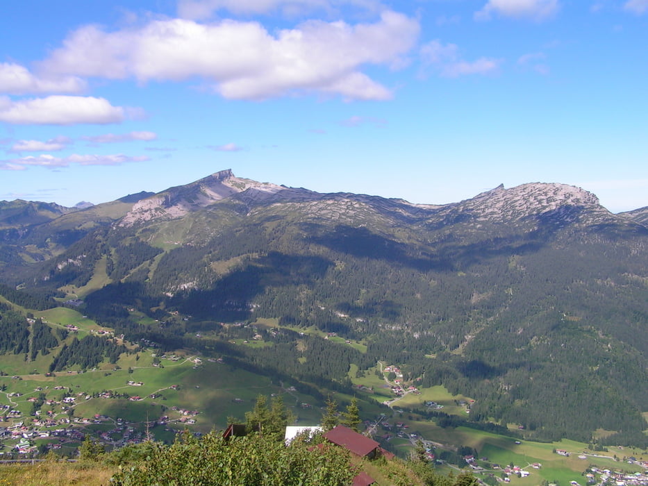 Von Riezlern über Gehrenspitze, Kanzelwand zur Fiderepasshütte