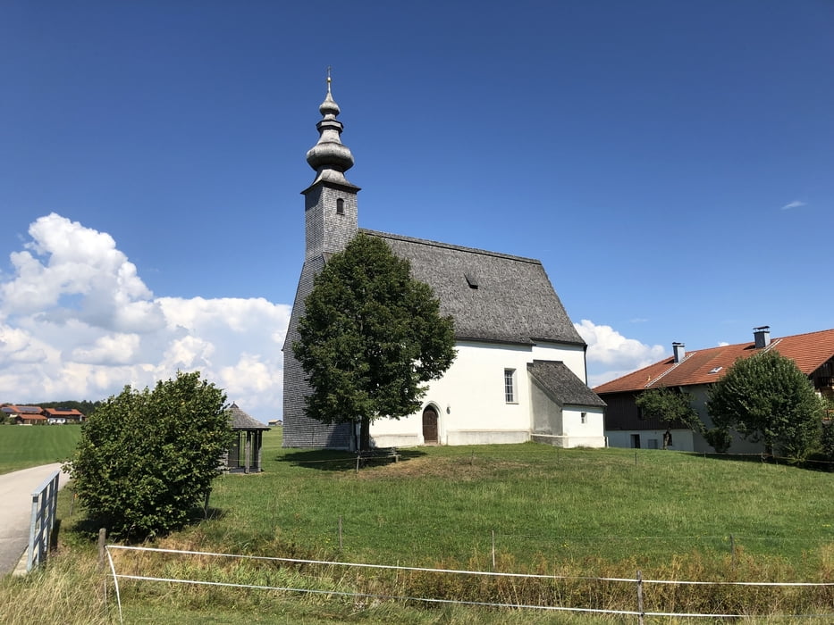 Kapellenrunde nördlich von Traunstein