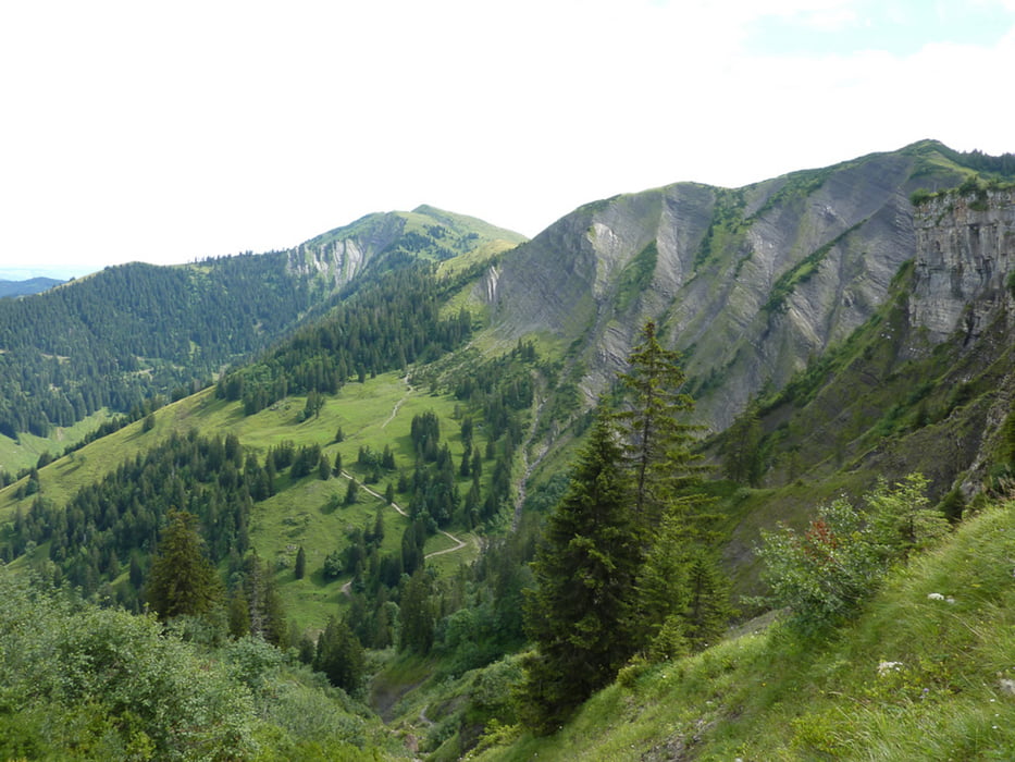 Gütle - Fluhlöchle - Binnelgrat - Hoher Freschen