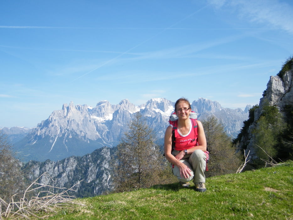 Rifugio Bruno Boz per il Col S.Pietro