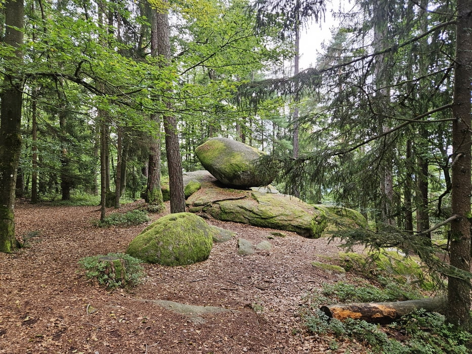 Entschenreuth - Wackelstein und ein bisschen drum rum