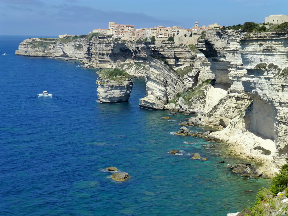 130514 Korsika: Auf den Kreidefelsen nach Bonifacio