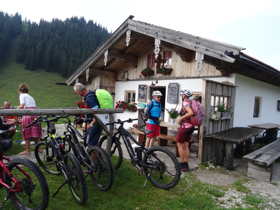 Bike u Hike Jochbergalm u Kleiner Rechenberg ab Marquartstein