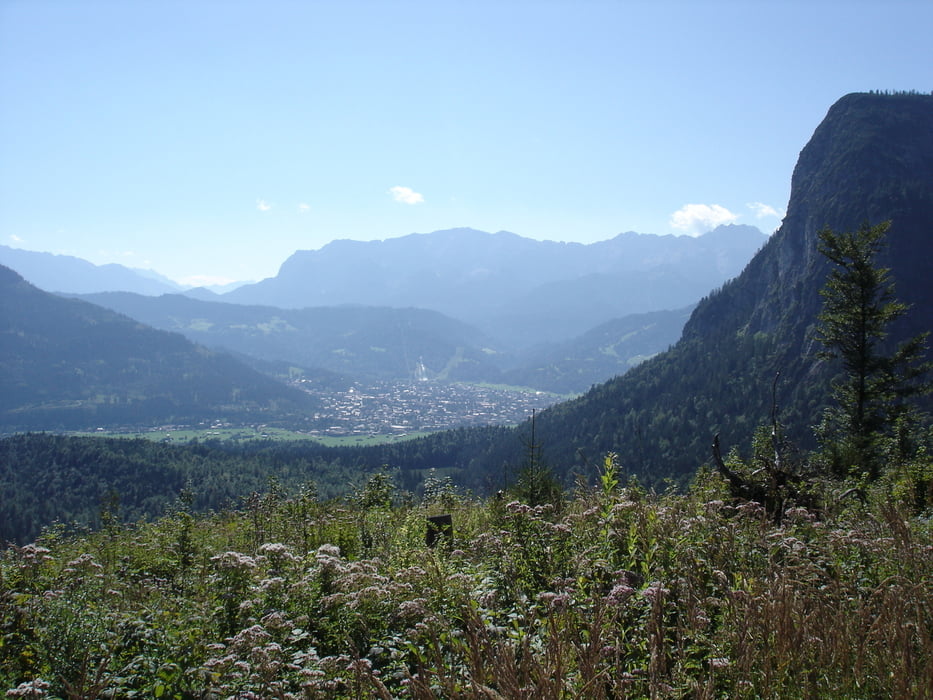 Von Eschenlohe zur Enningalm über Eibsee zurück