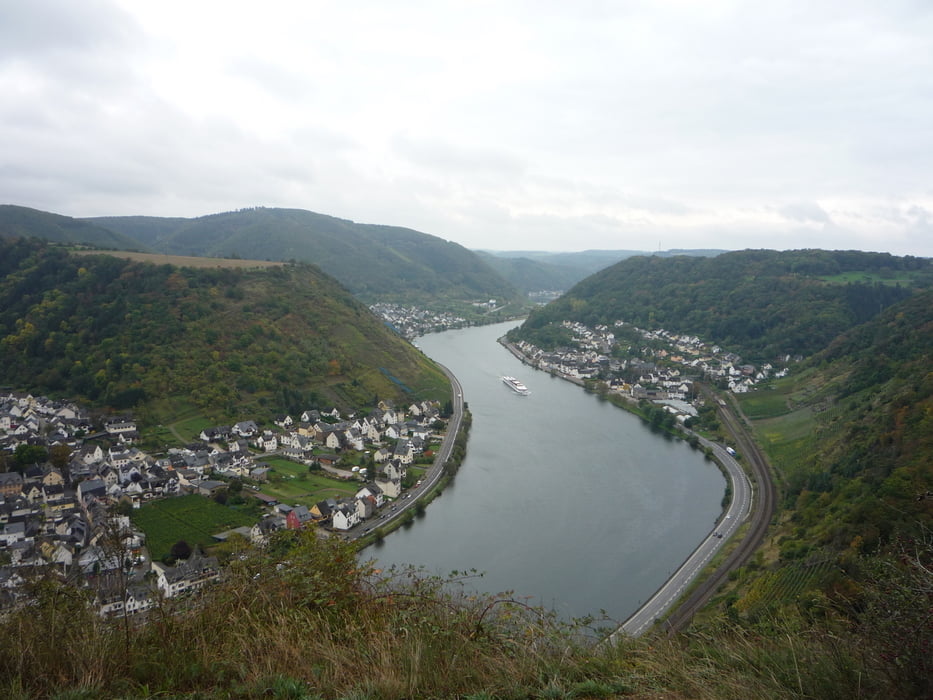 Moselhöhenweg von Lehmen nach Hatzenport