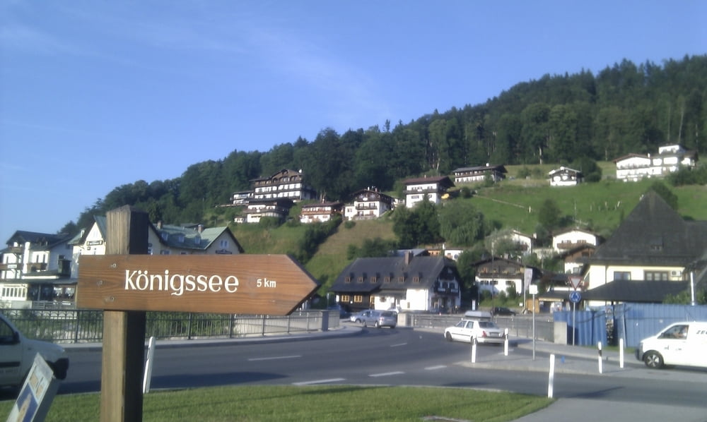 Über den Königssee an der Ache nach Berchtesgaden