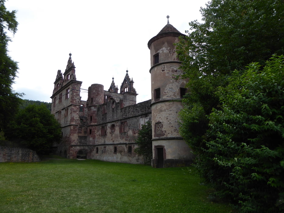 Klosterruine in Hirsau und Wolfsschlucht