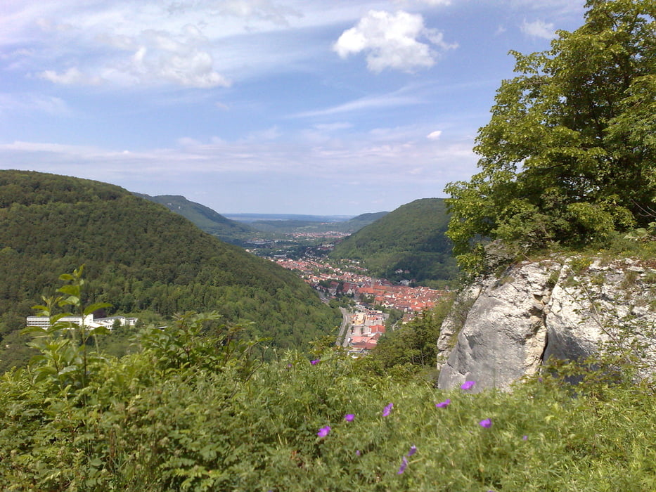 MTB-Tour rund um das obere Ermstal mit Start/Ziel in Münsingen