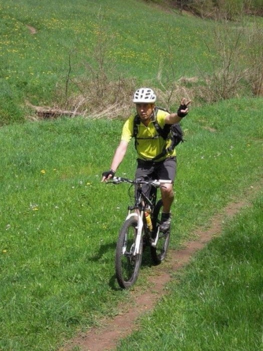 schöne MTB Runde 12.04.2014