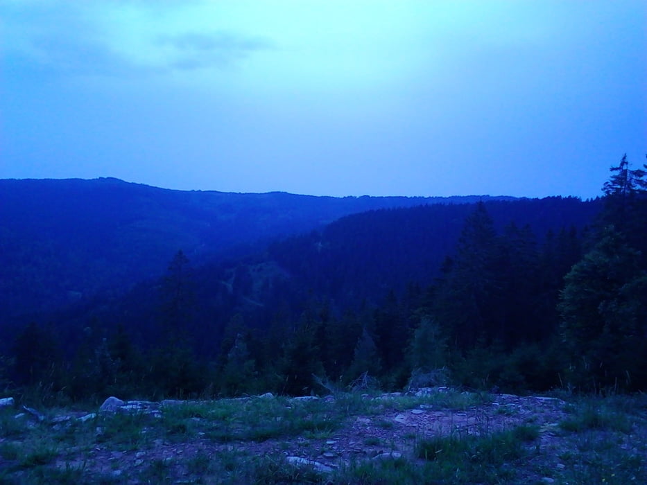 Baiersbronn-Obertal zur Wildsee-Huzenbacherseeblick