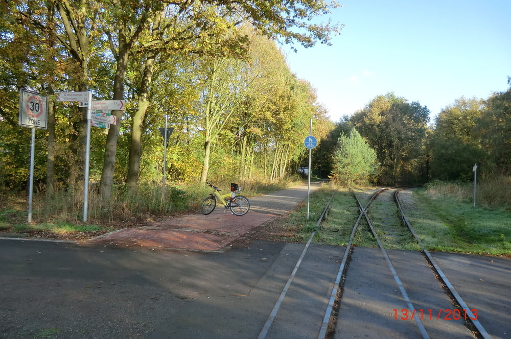 Römerroute Bahntrasse Wesel - Haltern