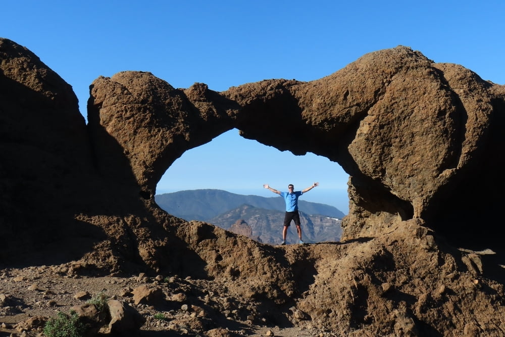 Roque Nublo mit Abstieg über den Montana del Aserrador