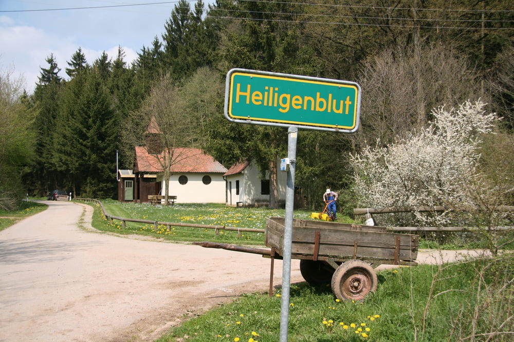 Pilgerweg vom Brombachsee nach Donauwörth (Zubringer von Absberg (Hafen) nach Ramsberg (Fußweg lang))