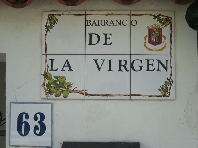 Barranco de la Virgen