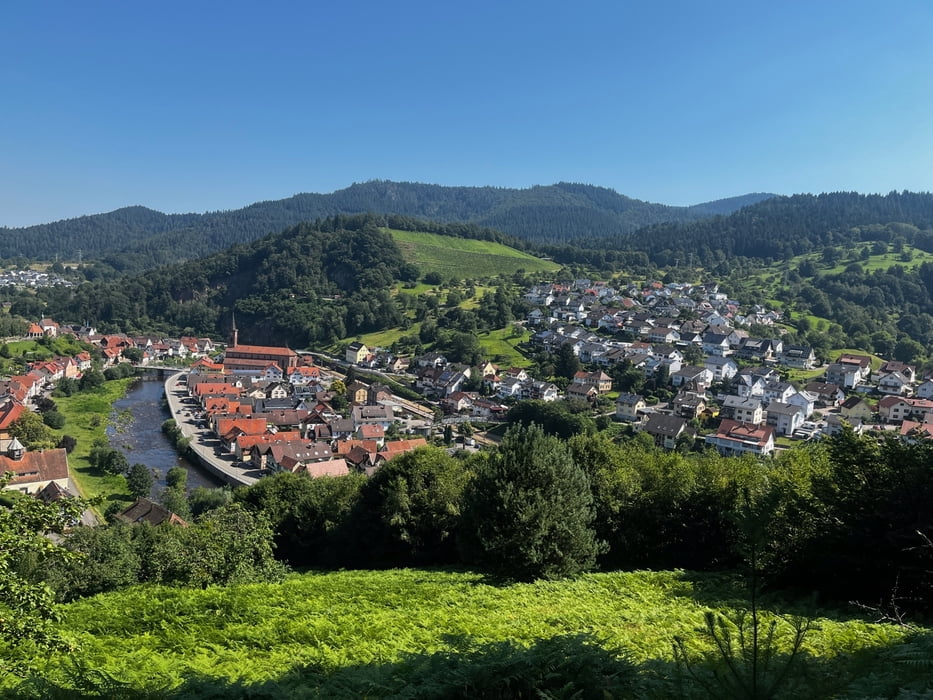 Rote Lache Rundtour über Murgtal