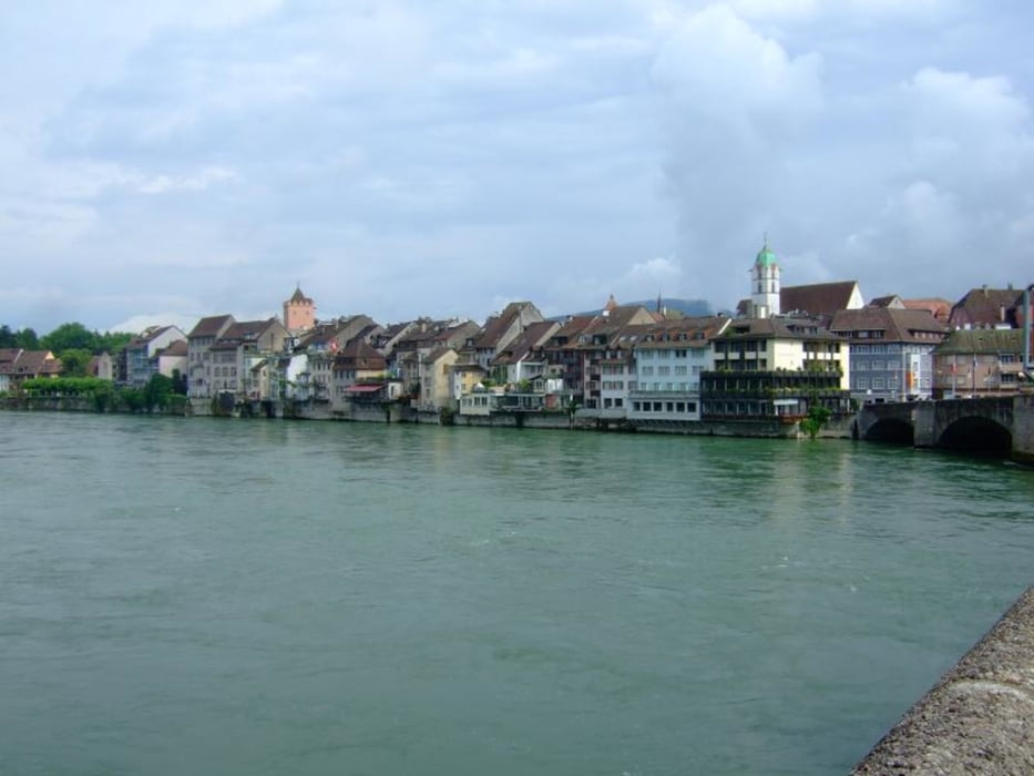 	133. Basel - Schaffhausen, den Rhein bis zum Rheinfall Radtour Juli 2014