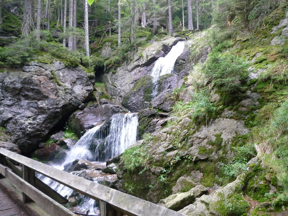 Bodenmais (Camp Resort) - Rieslochwasserfall - Großer Arber