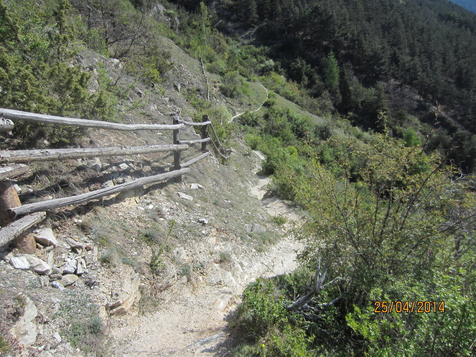 Sonnenbergsteig Laas-Schluderns-Laas