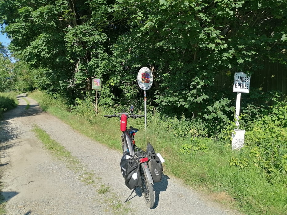 653. Von Moosbach über den Iron Curtain Trail zum Aussichtsturm Rozhledna Havran