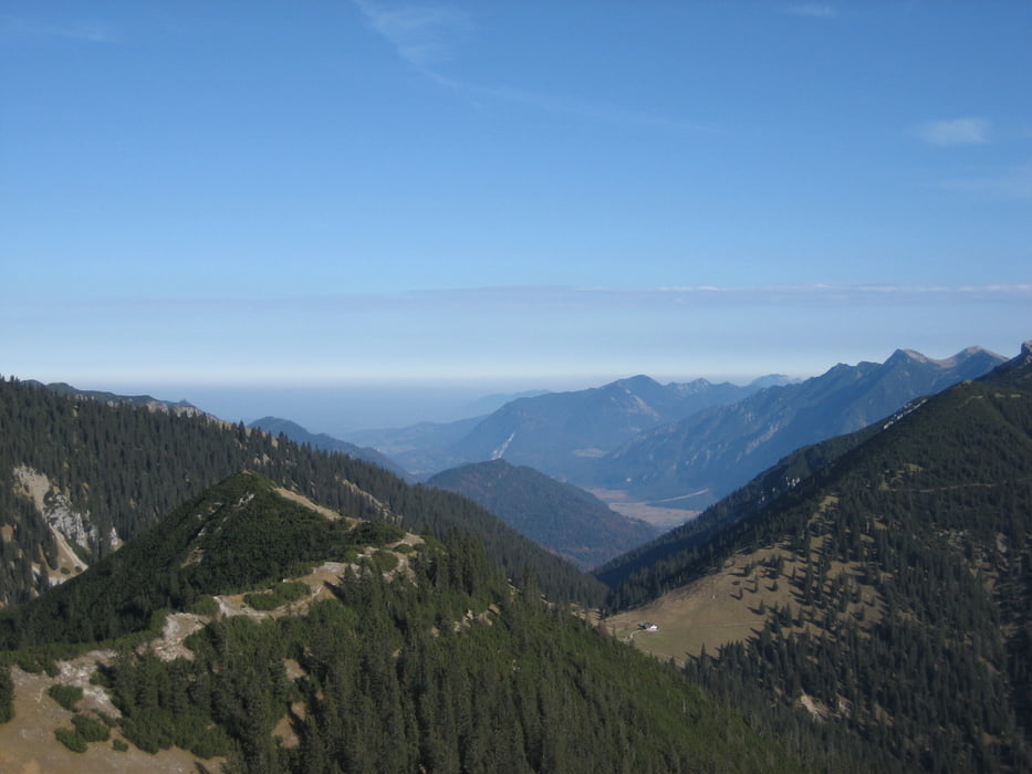 Über die Griesbergalm auf den Hohen Ziegspitz