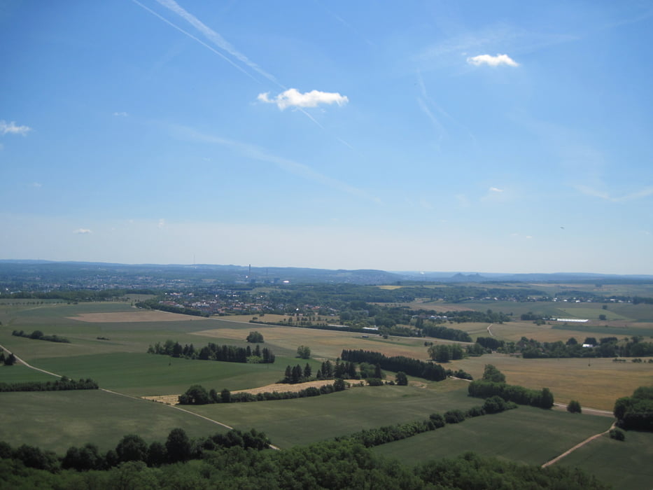 Von Wallerfangen nach Bouzonville und über die Nied zurück