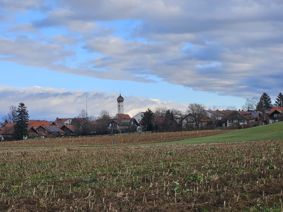 Rund um Oberpframmern - Esterndorf - Wolfersberg - 16.9km