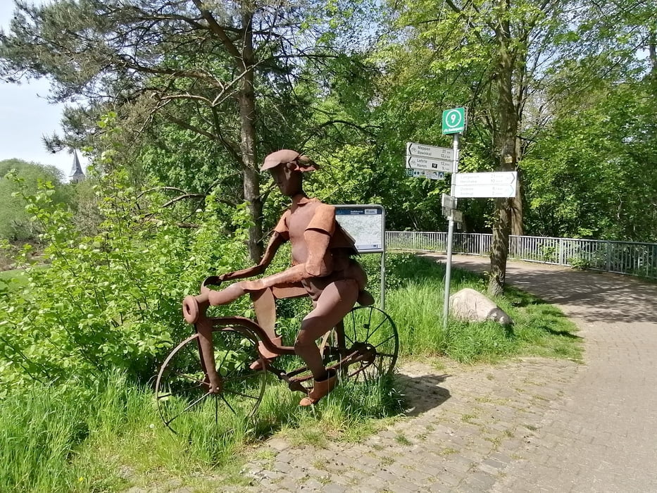 646. Herzlake, Wassertour an der Hase und Dortmund-Ems Kanal entlang übers Speicherbecken Geeste