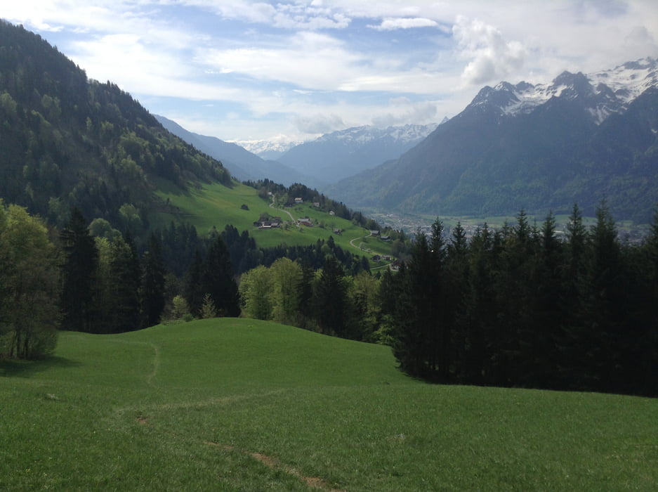 Bludenz - Muttersberg (Laz, Ludescherberg, Raggal, Tiefenseesattel)