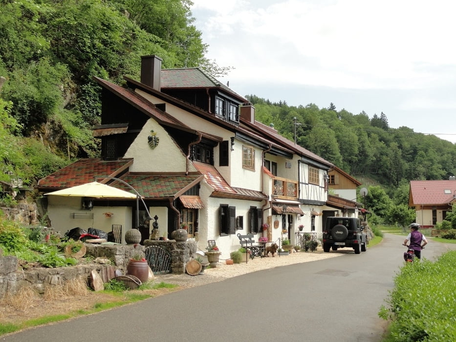 Durchs Lautertal von Rechtenstein nach Marbach und zurück