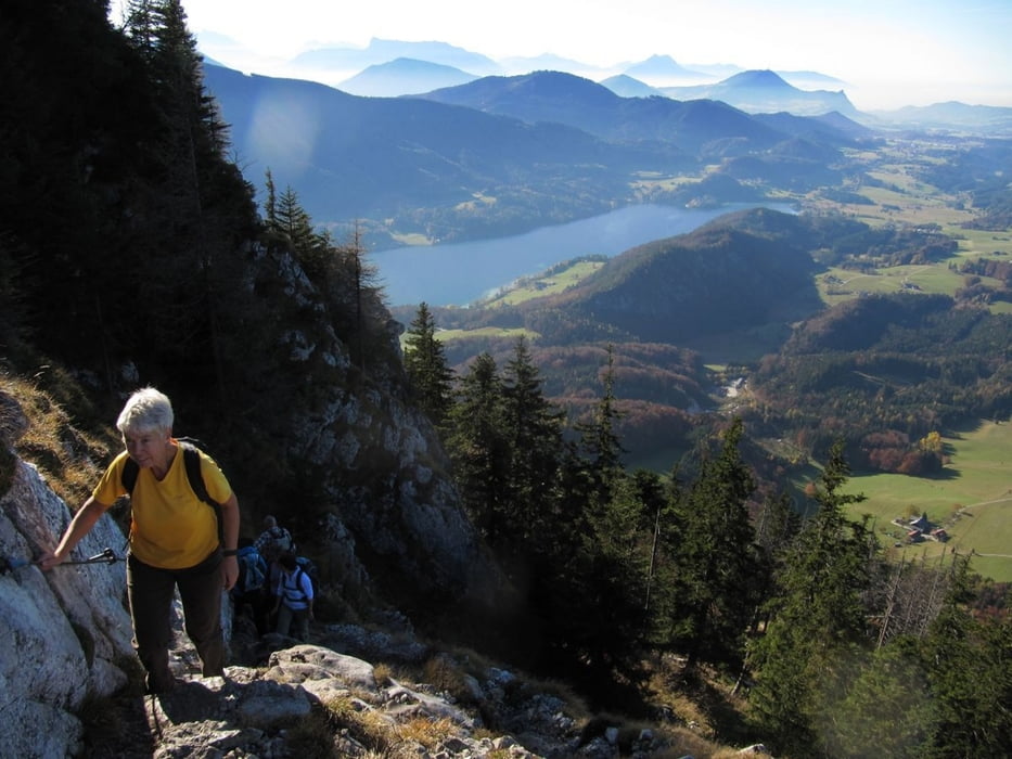 Bergtour Schober am Fuschlsee, Salzkammergut (Tour 92377)