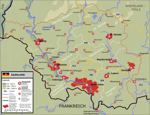 Fahrrad Touring Saarland Radweg Teilstrecke Tour 21972