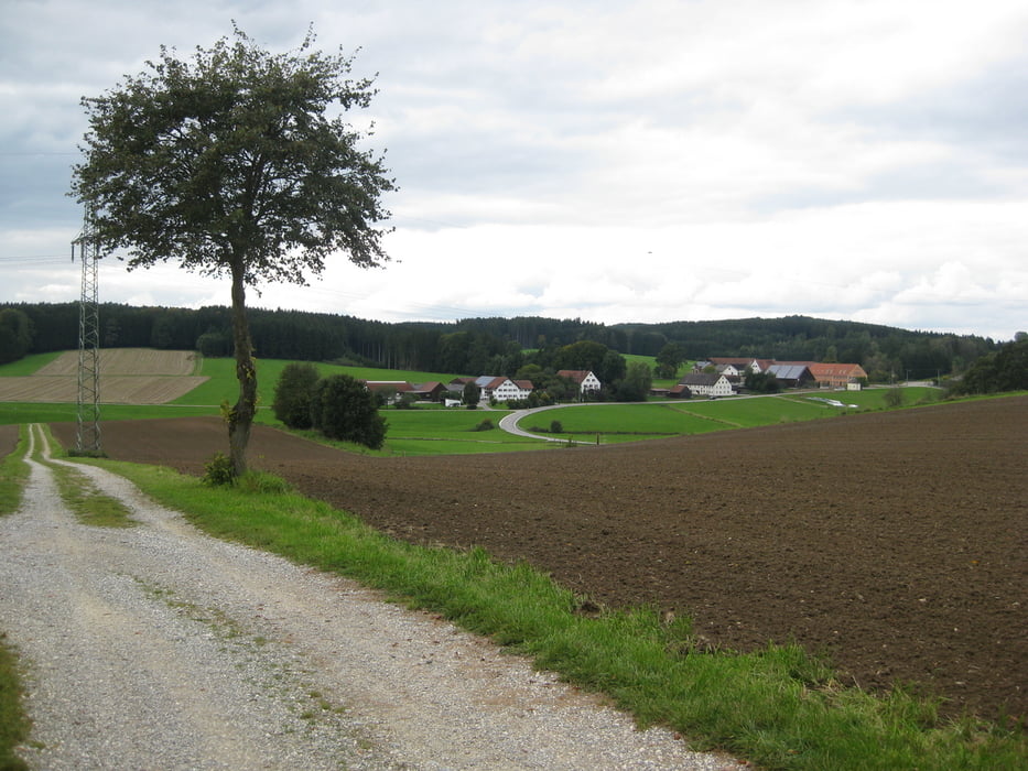 Mountainbike Von Niederraunau in die Stauden (Tour 68568)