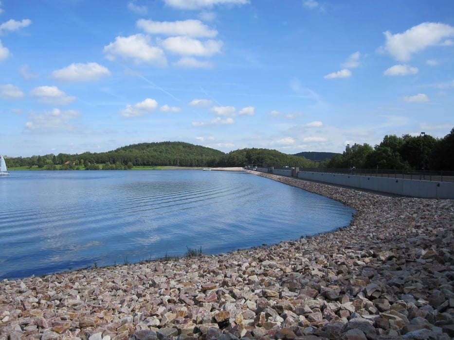 Bostalsee Runde Fahrrad