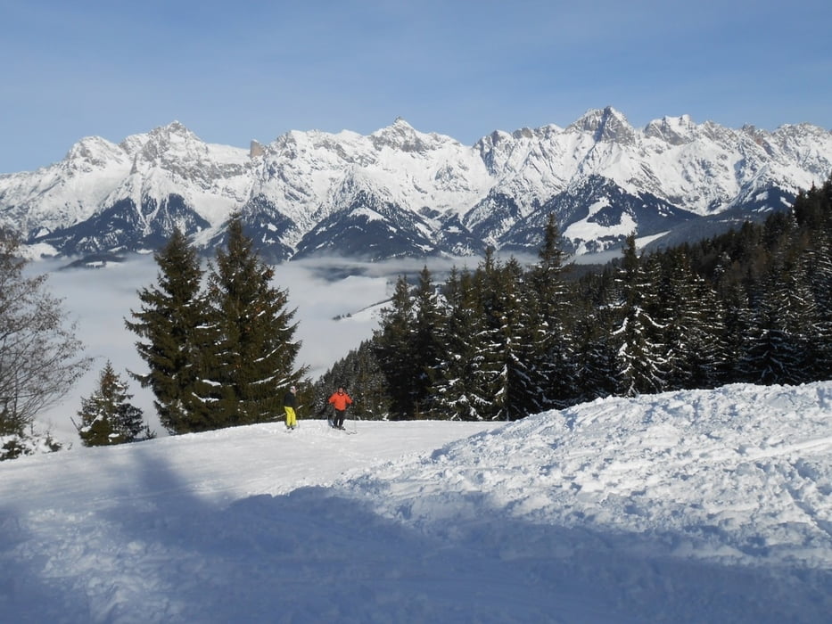 Skitour: Langegg 1899 m im Skigebiet Aberg / Maria Alm (Tour 147741)