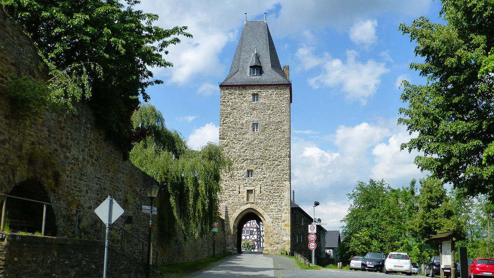 Wandern 140514 Erlebnisweg Sieg Dreitälerweg Stadt