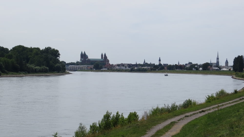 Fahrrad Touring Radtour am Rhein von Wörth nach Speyer