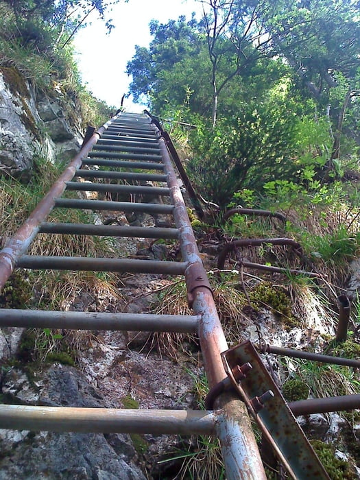 Wandern Dornbirn Leiterweg Staufen Schuttannen