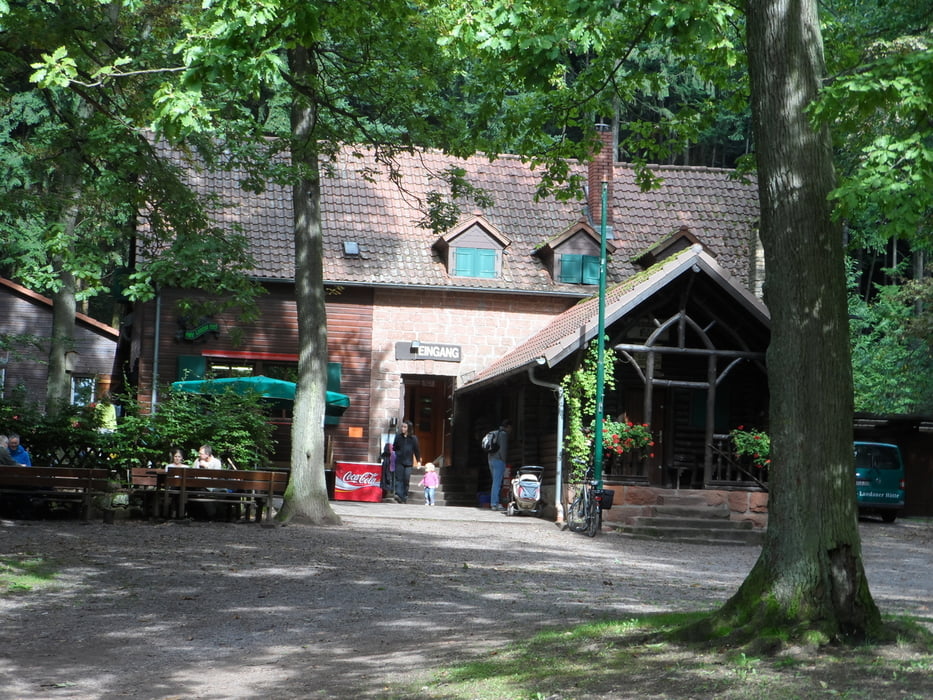 Wandern Huttentour Pfalz Ringelsberghutte Orensfels Landauer