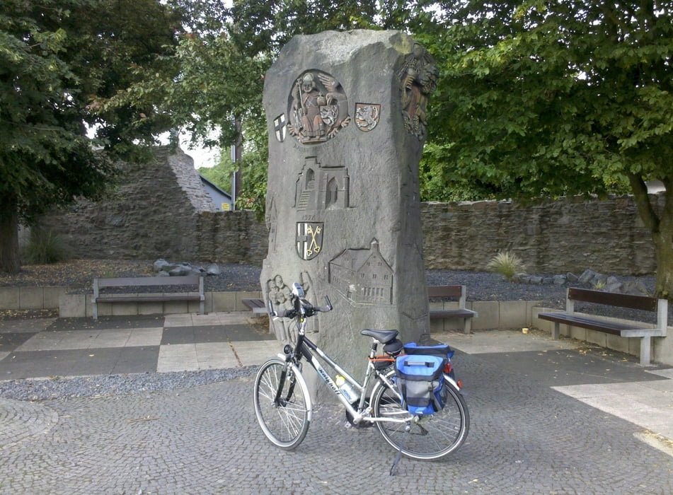 Fahrrad Touring Rheinroute, linkes Ufer, rheinaufwärts 6