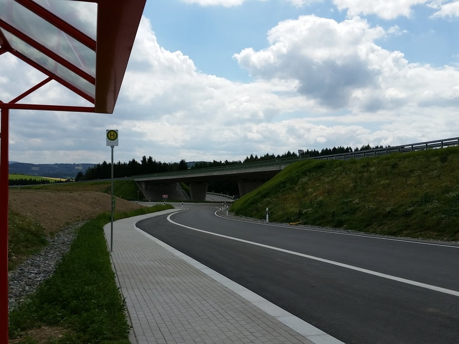 Mountainbike Neu B95 Brücke in Schönfeld (Tour 144469)