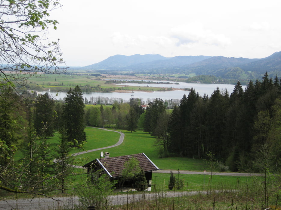 Bergtour Von Schlehdorf an den Kochelsee (Tour 56013)