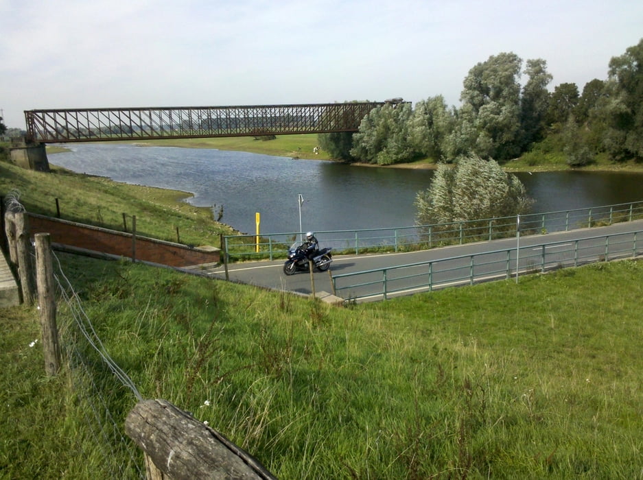 Fahrrad Touring Rheinroute, linkes Ufer, rheinaufwärts 1